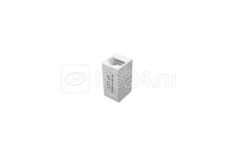 Адаптер проходной 8P8C(RJ-45) кат.5E UTP TOKOV ELECTRIC TKE-IC-8P8C-5E-UTP