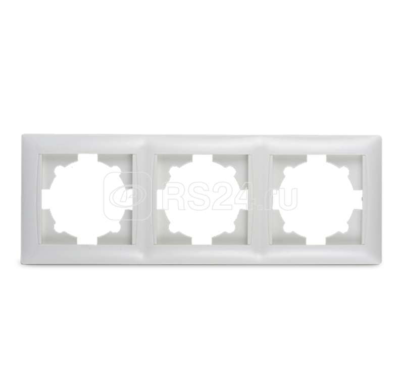 Рамка 3-м VALENZO 6303H бел. ASD / IN HOME 4690612006444