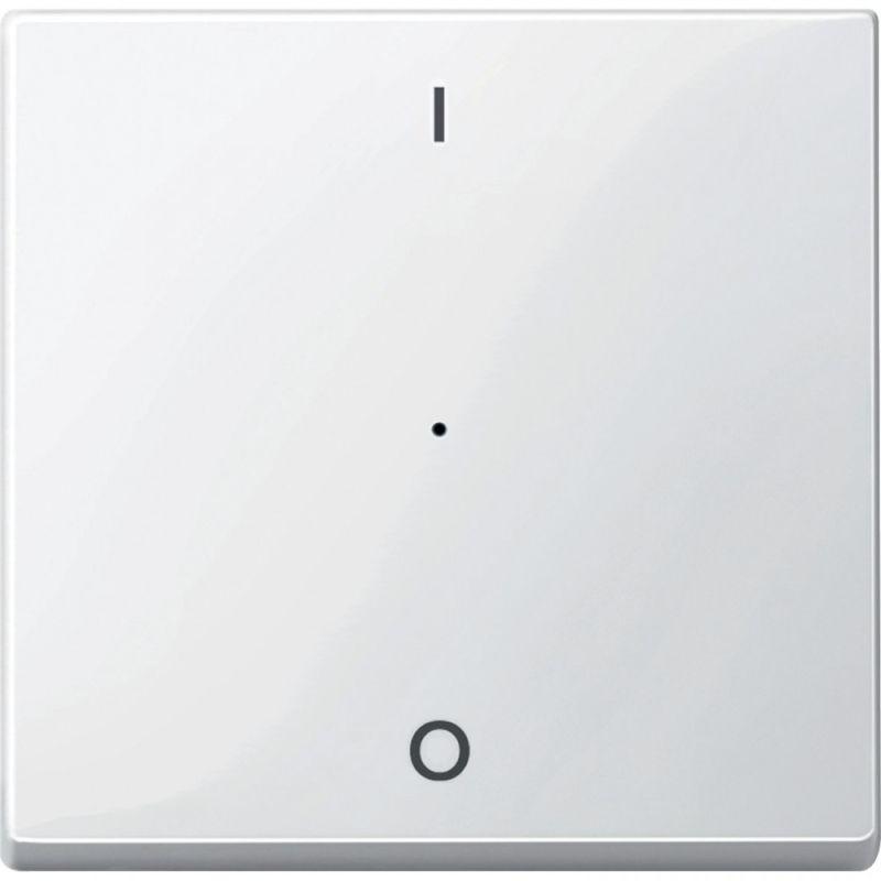 Клавиша 1-кн. SM для мод. выкл. рис.1/0 полярно бел. SchE MTN619319