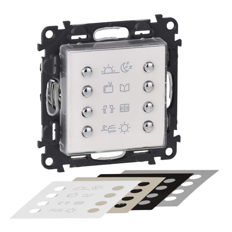 Устройство управляющее Valena Life MyHome 8-кнопочное Leg 752199