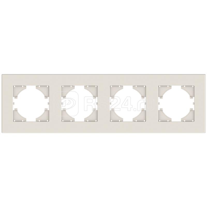 Рамка 4-местн. City беж. GUSI С1114-003