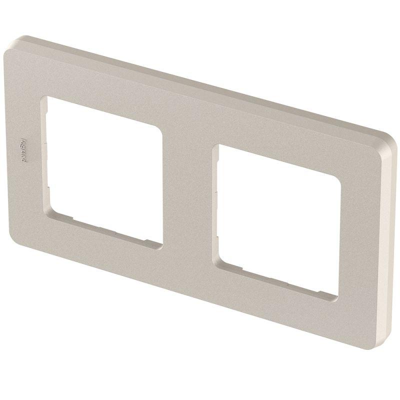 Рамка 2-м Inspiria шампань IEK 673948