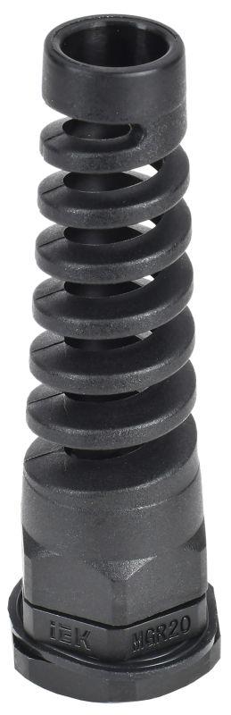 Сальник MGR20 d6-12мм IP68 с гибким отводом черн. IEK YSA23-10-20-68-K02