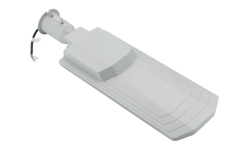 Светильник светодиодный уличный ДКУ RD 10 P 150W SHB 840 GR 650х210мм 150Вт 4000К IP66 консольн. сер. Русский Свет 17121023276