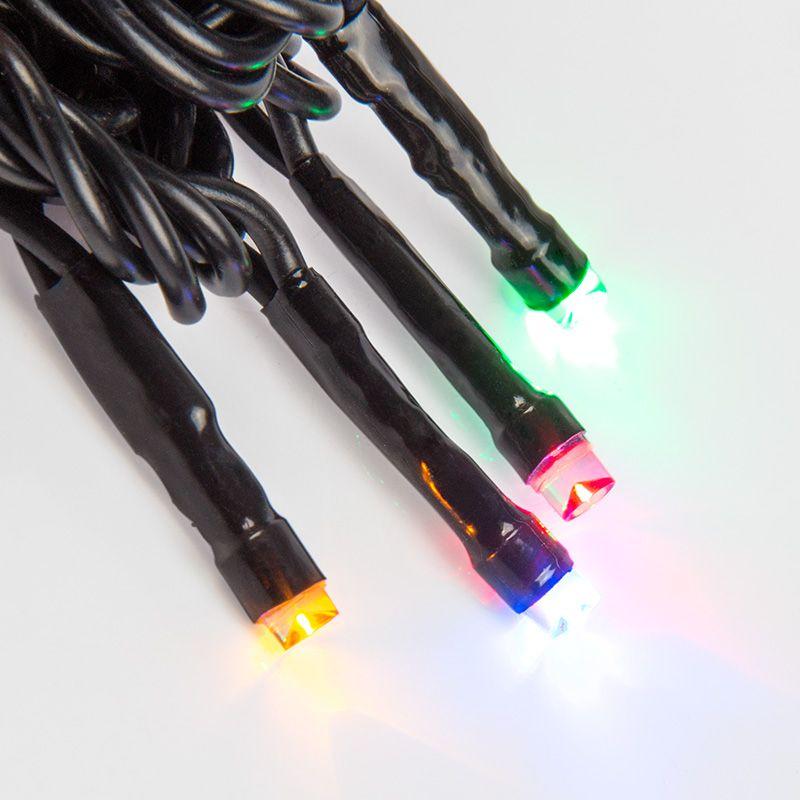 Гирлянда светодиодная управляемая"Нить" 20м 200LED мультиколор 20Вт 220-240В IP65 8 режимов провод ПВХ черн. (нужен контроллер 217-204) Neon-Night 303-149
