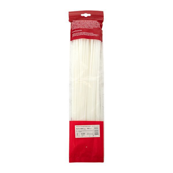 Хомут P6.6 4.8х400 FlexLock стандартный бел. (уп.100шт) PROxima EKF plc-fl-ctsw-4.8x400