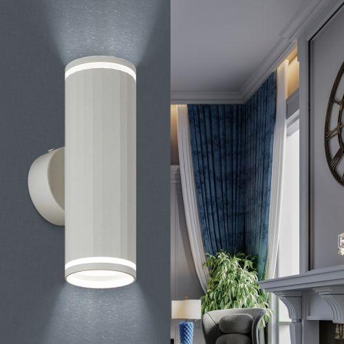 Подсветка декоративная WL45 WH MR16 GU10 12Вт бел. IP20 для интерьера стен Эра Б0058493