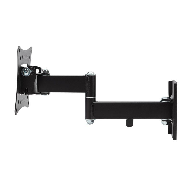 Кронштейн для телевизора 13"- 37" дюймов наклонно-поворотный 2 колена HOME Rexant 38-0051