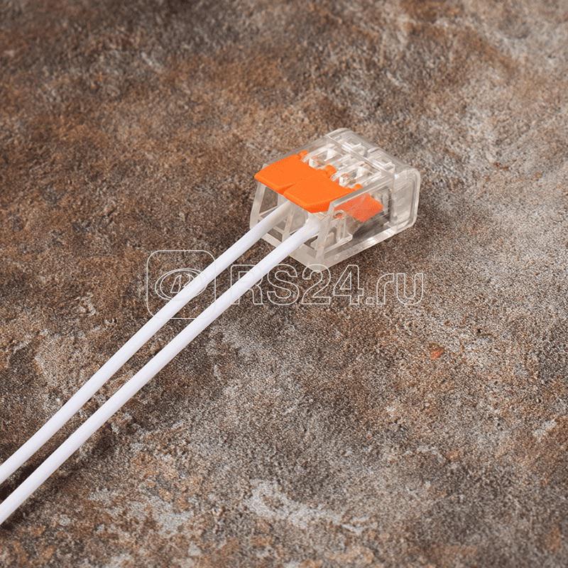 Клемма монтажная рычажного соединения PTC-2P 221-412 450В 32А 0.14-4.0кв.мм Jazzway 5050884