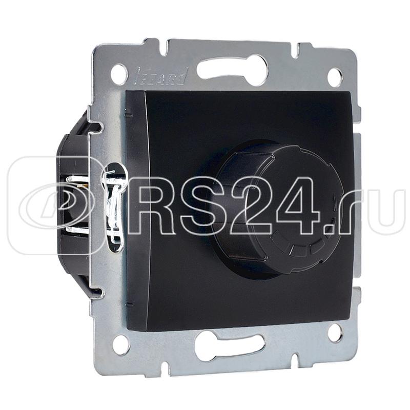 Механизм светорегулятора СП 1000Вт Karina черн. бархат LEZARD 707-4288-157