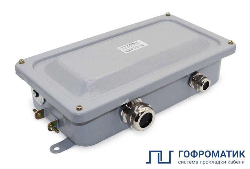 Коробка КЗНС-16 УХЛ1.5 IP65 латун. сальники ГОФРОМАТИК zeta30316