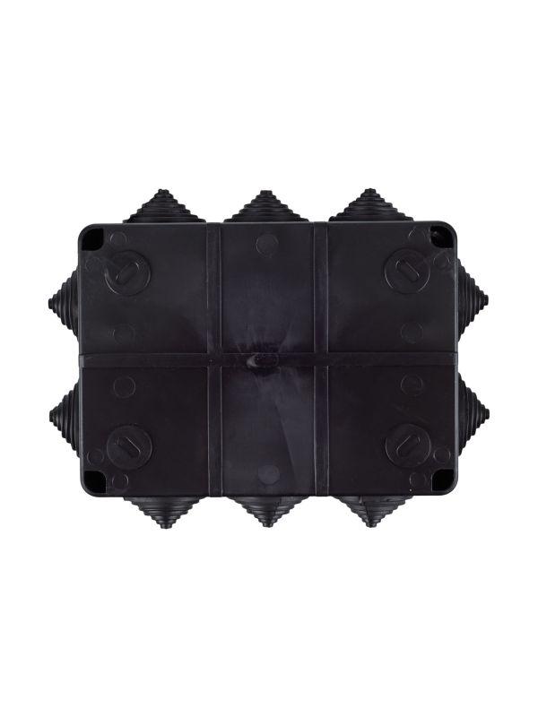 Коробка распаячная ОП 150х110х70 IP55 КМ41242 10 гермовводов черн. IEK UKO11-150-110-070-K02-55