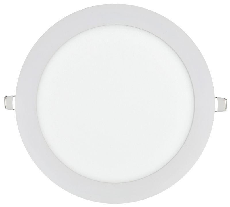 Светильник светодиодный ДВО 1608 18Вт 6500К IP20 даунлайт встраив. круг бел. IEK LDVO0-1608-1-18-6500-K01