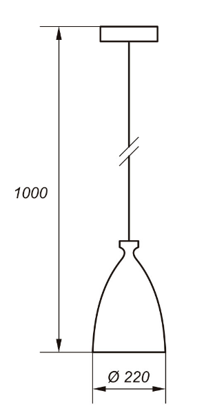 Светильник THD12-05-C-02-E27 NLCO 400442