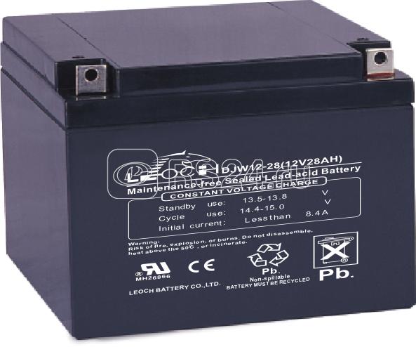 Аккумулятор 12В 28А.ч LEOCH DJW12-28 LEOCH