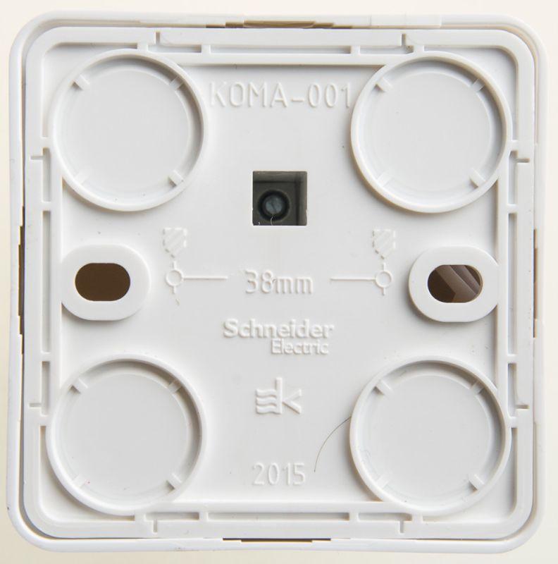 Розетка компьютерная ОП Этюд RJ45 кат.5E бел. SE KOMA-001B