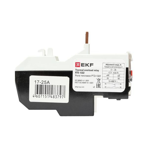 Реле тепл. РТЭ 1322 17-25А EKF rel-1322-17-25