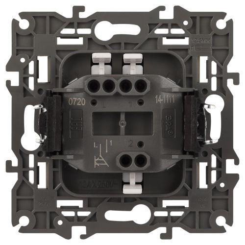 Кнопка 10АХ-250В Elegance шампань 14-1111-04 ЭРА Б0047865