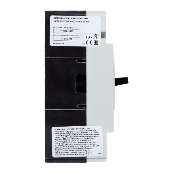 Выключатель автоматический 3п 100/25А 35кА ВА-99М PROxima EKF mccb99-100-25m