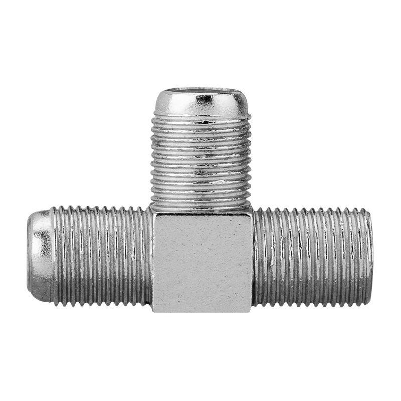 Переходник антенный 3-гнезда F тройник блист. Rexant 06-0022-A