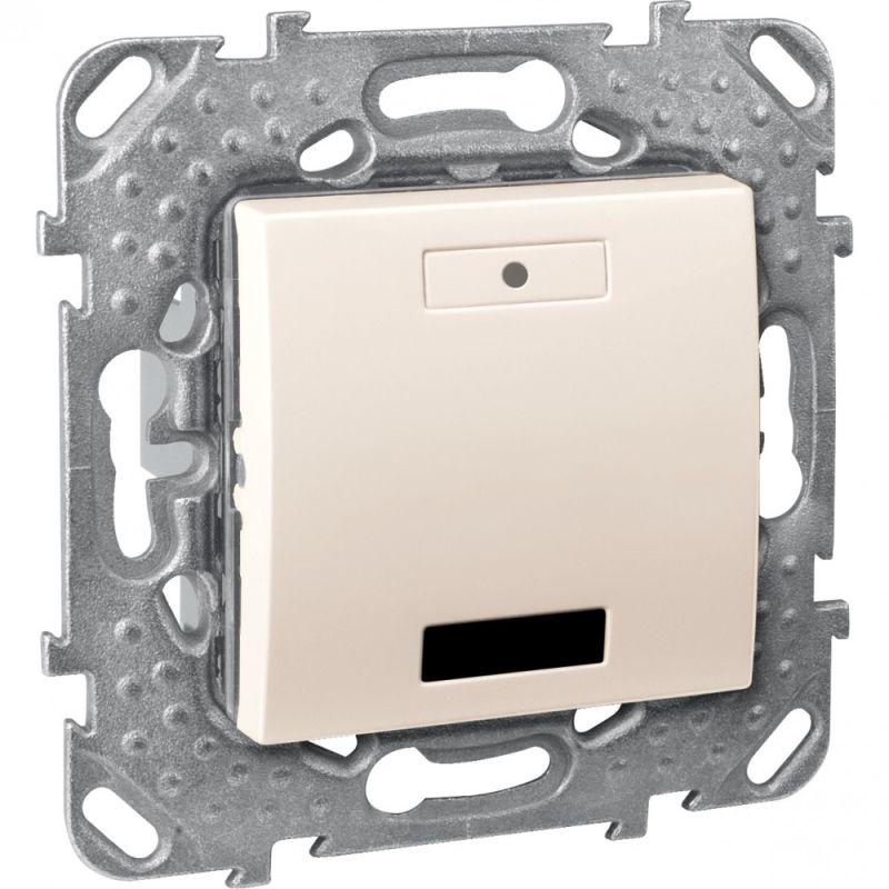 Выключатель 2-кн. LED ИК-приемн. беж. SchE MGU5.532.25