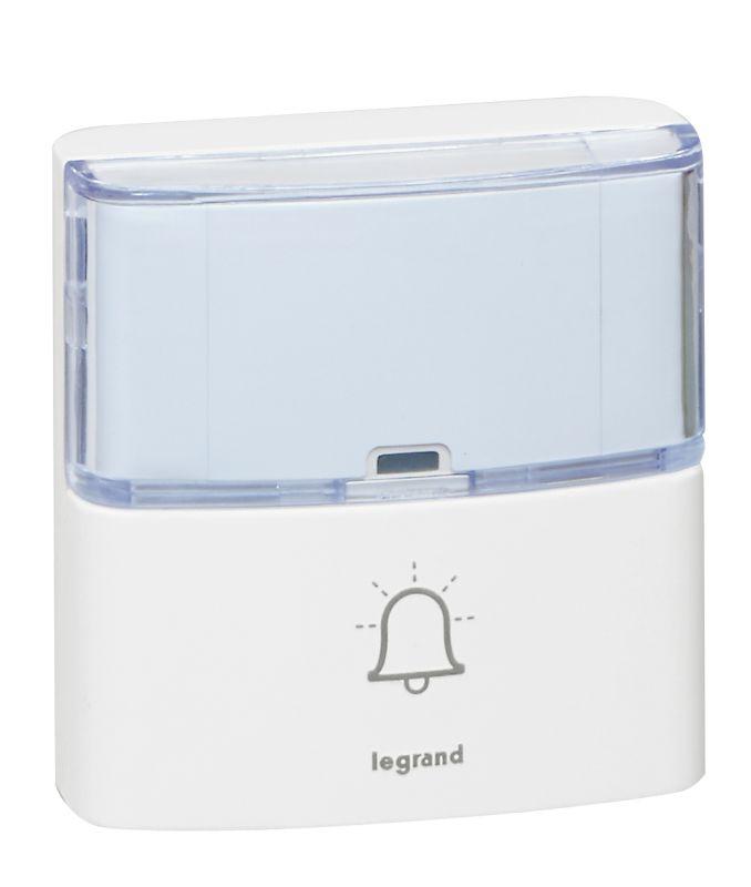 Кнопка звонка дверная "Премиум" бел. Leg 094279