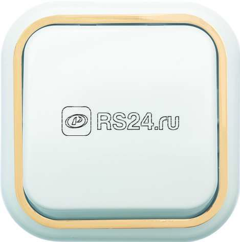 Выключатель 1-кл. ОП Валентина 10А IP20 А16-038 бел./зол. Кунцево 7631