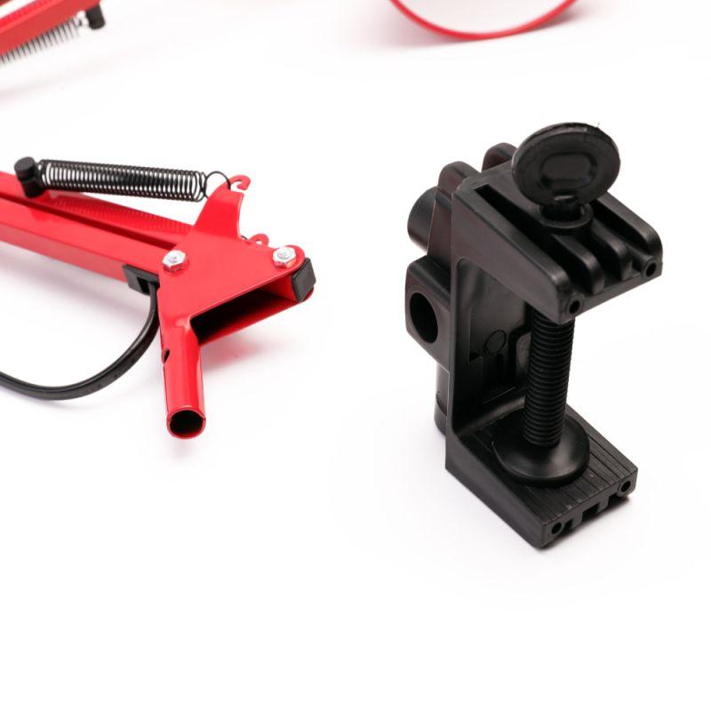 Светильник настольный UF-312P С04 230В 60Вт струбцина красн. Ultraflash 12896