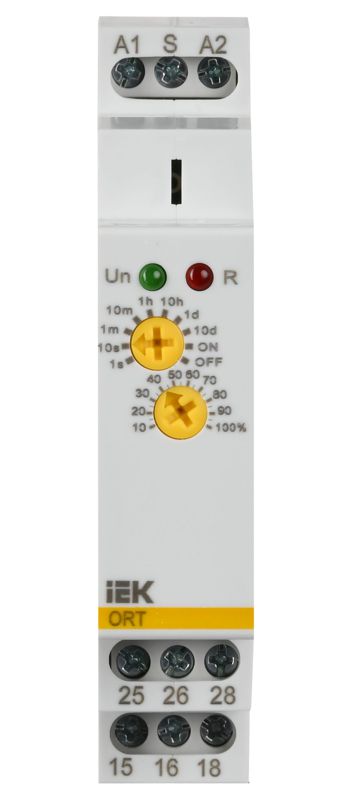 Реле задержки выключения ORT 2 контакта 230В AC IEK ORT-B2-AC230V