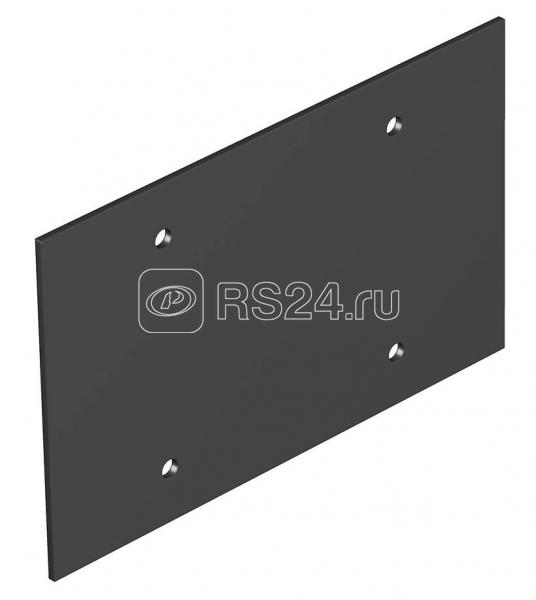 Крышка глухая для напол. бокса Telitank 142х88мм ПВХ T12L P02S 9011 черн. OBO 7408116