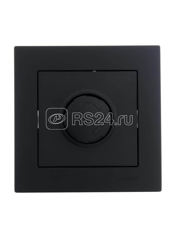 Механизм светорегулятора СП 800Вт VESNA черн. бархат LEZARD 742-4288-115