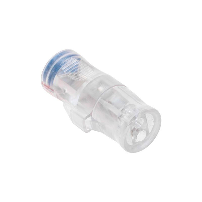 Экспресс-клемма проходная разъемная СМК 2273-2x2R 2п 2х2-проводная 0.5-2.5кв.мм (блист.5шт) Rexant 07-5243-5