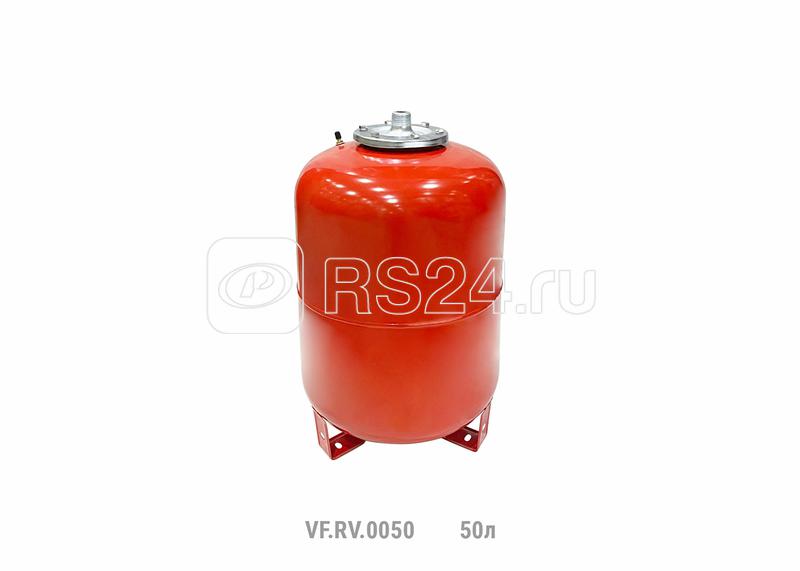 Бак расширительный вертикальный RV 50л (с мал. ножками) (60шт/пал) красн. VALFEX VF.RV.0050