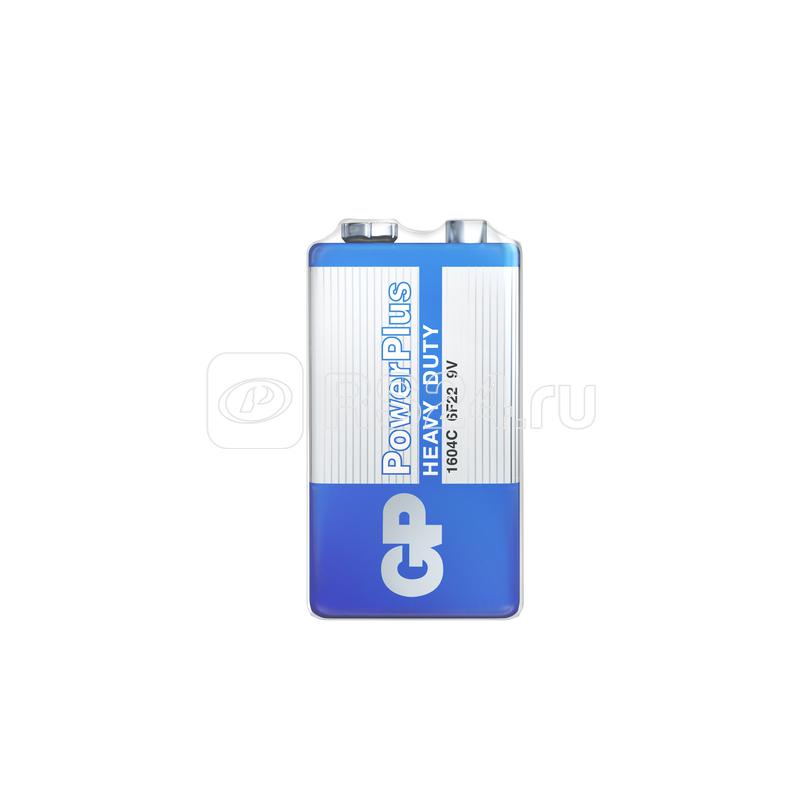 Элемент питания солевой "крона" 6F22 9В PowerPlus (уп.1шт) GP 11088 Элемент питания солевой "крона" 6F22 9В PowerPlus (уп.1шт) GP 11088