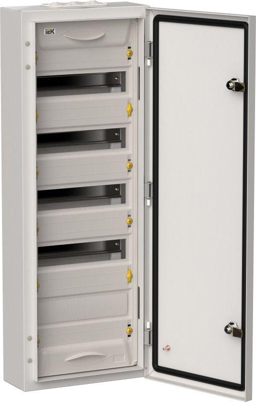 Корпус ЩРн-60 (1х60) TITAN 5 835х310х140 IP54 метал. сер. IEK TI5-50-N-060-54-7035