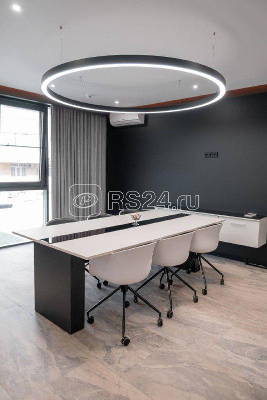 Светильник светодиодный RVE-LBX-HOLE-RING-1600-P 130Вт 4000К 1600х1600х100мм подвесной шир. рассеив.=80мм бел. RVElektro RVE00000275