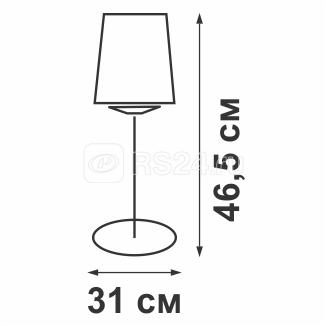Светильник настольный 1хE27 макс. 60Вт Vitaluce V1790-0/1L
