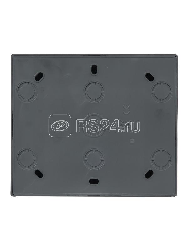 Розетка 4-мест. с заземл. LETO закрытый корпус ПБТ графит LEZARD 752-3400-127BDP