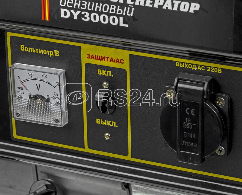 Бензогенератор DY3000L 1ф 2500Вт ручной стартер HUTER 64/1/4 Бензогенератор DY3000L 1ф 2500Вт ручной стартер HUTER 64/1/4