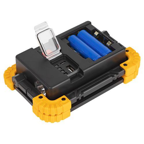 Фонарь-прожектор аккумуляторный Рабочие Практик PA-803 COB 10Вт + LED 3Вт 4 режима аккум./элементы питания Эра Б0054037