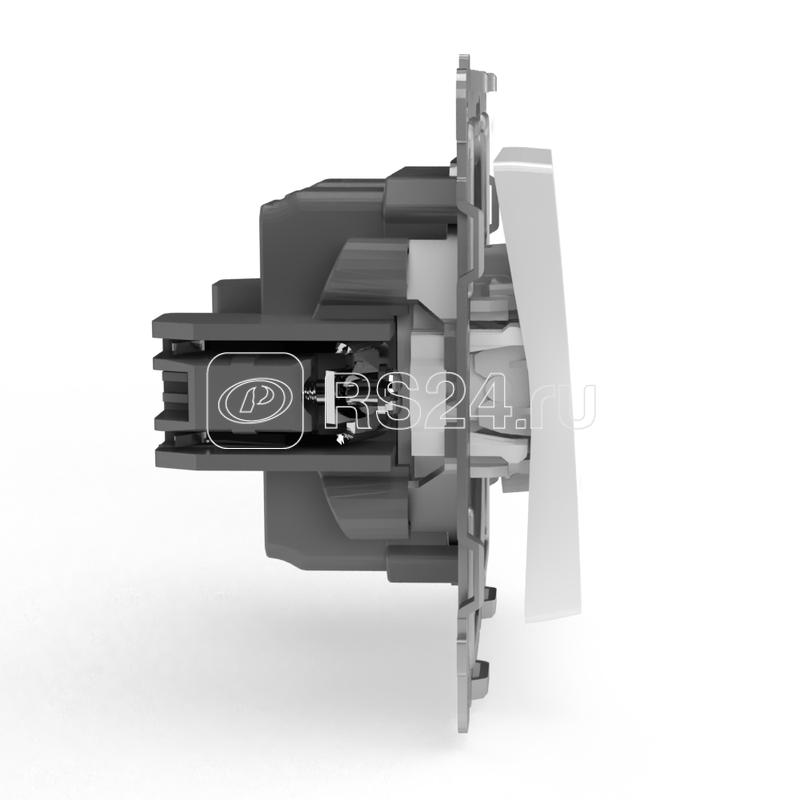 Выключатель 1-кл. СП Pixel 10А IP20 механизм бел. TOKOV ELECTRIC TKE-PX-V1-C01