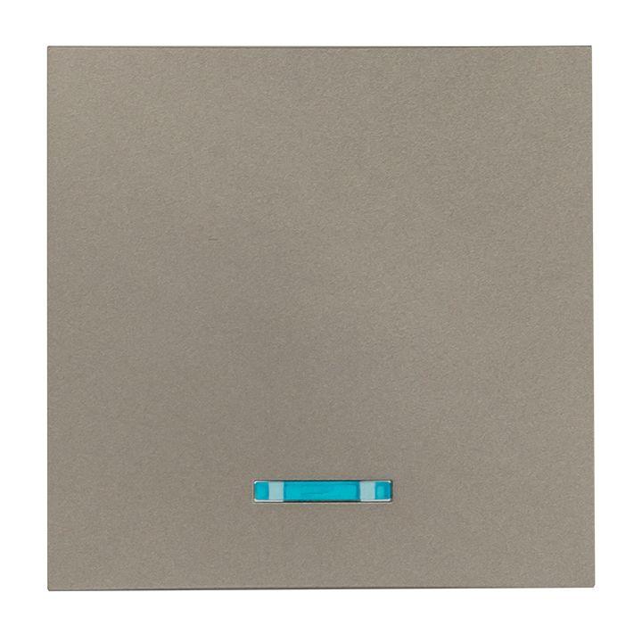 Панель лицевая Валенсия для выключателя 1-кл. с индикатором 10А кашемир PROxima EKF ESV10-L-121-40