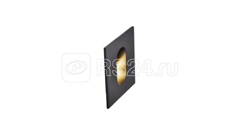 Бра GW-S612-3-BL-WW 3Вт 3000К IP54 встраив. для подсветки лестницы/пола FLOOR S черн. DesignLed 00-00007100