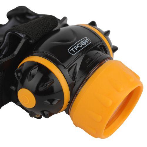 Фонарь налобный 7хLED 3хAAA GB-302 Трофи Б0036617