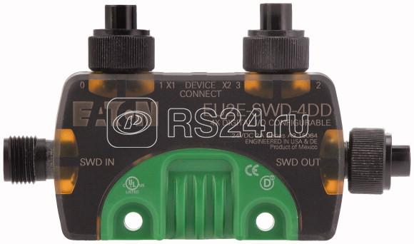 Модуль ввода/вывода T-Connector EU2E-SWD-4DD IP67 24В M12 EATON 174732