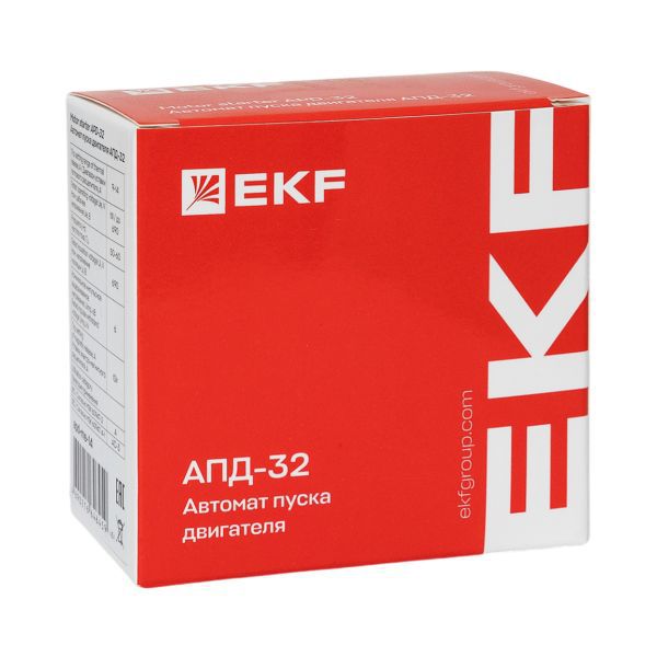 Выключатель автоматический для защиты двигателя АПД-32 1.0-1.6А EKF apd-me-1.6