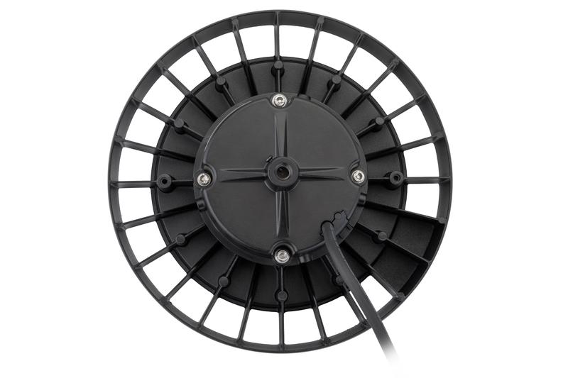 Светильник светодиодный ДСП IB 11 S 100W W 850 BK 257х257х155мм 100Вт 5000К IP65 High Bay подвесной черн. Русский Свет 16091124343