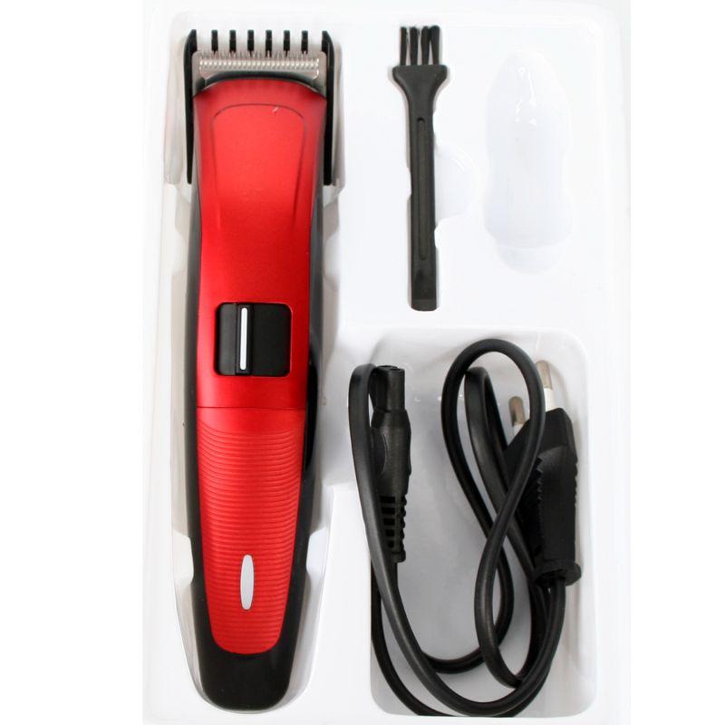 Триммер для волос и бороды ELX-HT01-C43 аккумуляторный в компл. 220-240В красн. Ergolux 13962