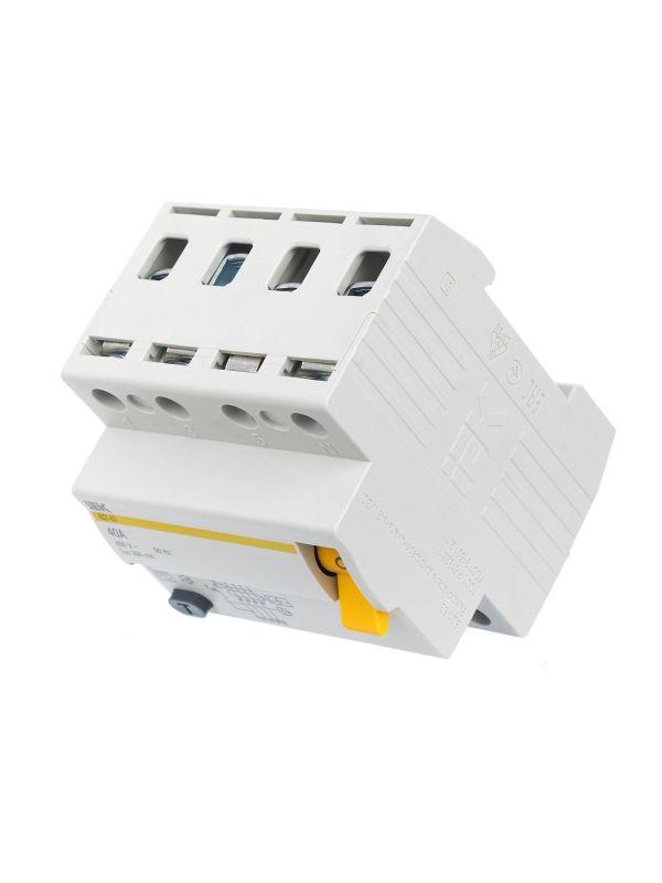 Выключатель дифференциального тока (УЗО) 4п 40А 300мА тип AC ВД1-63 KARAT IEK MDV10-4-040-300