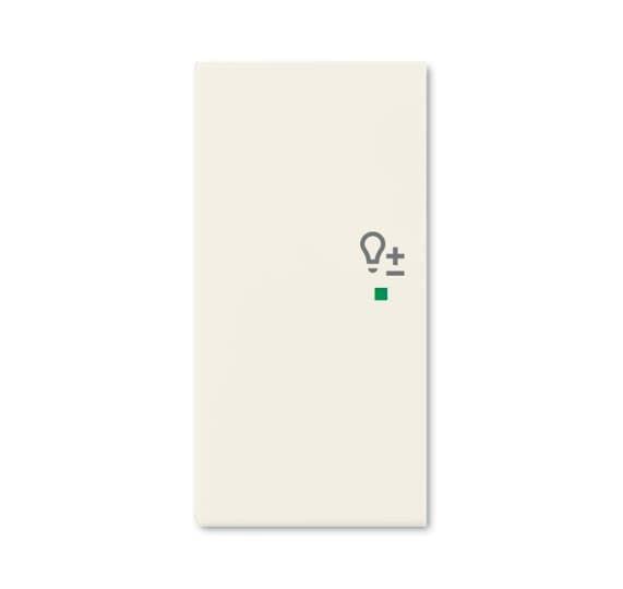 Клавиша двойная левая SRD-2-L-96 free@home светорегулятор Basic 55 chalet-бел. ABB 2CKA006220A0712